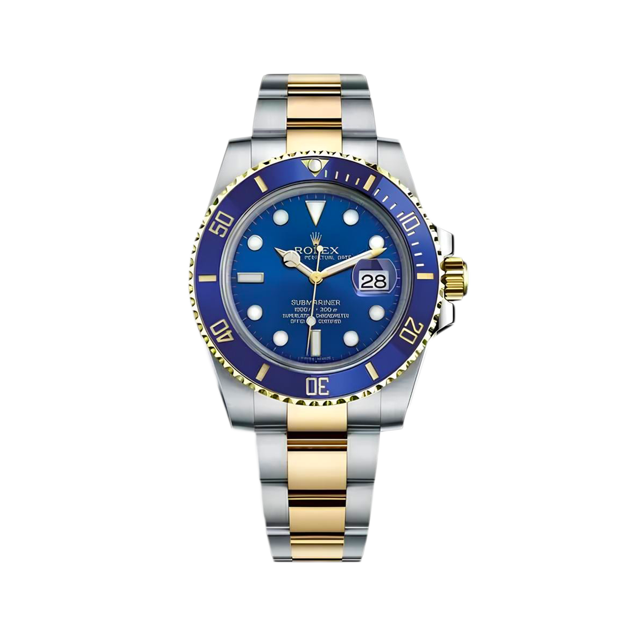 Rolex GMT Master II Stainless Steel Wrist Watch For Men - Silver Blue